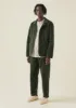 Padded Organic Cord Jacket | Tent Green sold by TOAST
