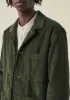 Padded Organic Cord Jacket | Tent Green sold by TOAST