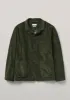 Padded Organic Cord Jacket | Tent Green sold by TOAST