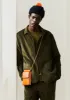 Padded Organic Cord Jacket | Tent Green sold by TOAST