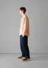 Cotton Canvas Tapered Trousers | Blue Navy sold by TOAST