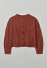 Wool Cashmere Cardigan | Ember Melange sold by TOAST