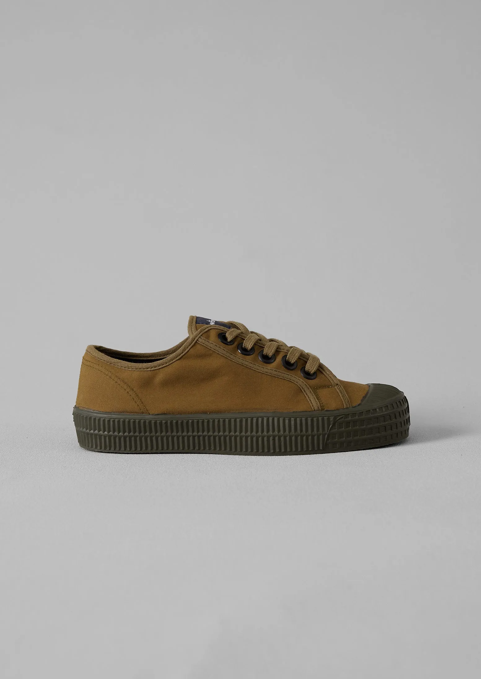 Novesta Waxed Cotton Canvas Plimsolls | Bark sold by TOAST product image thumbnail 2
