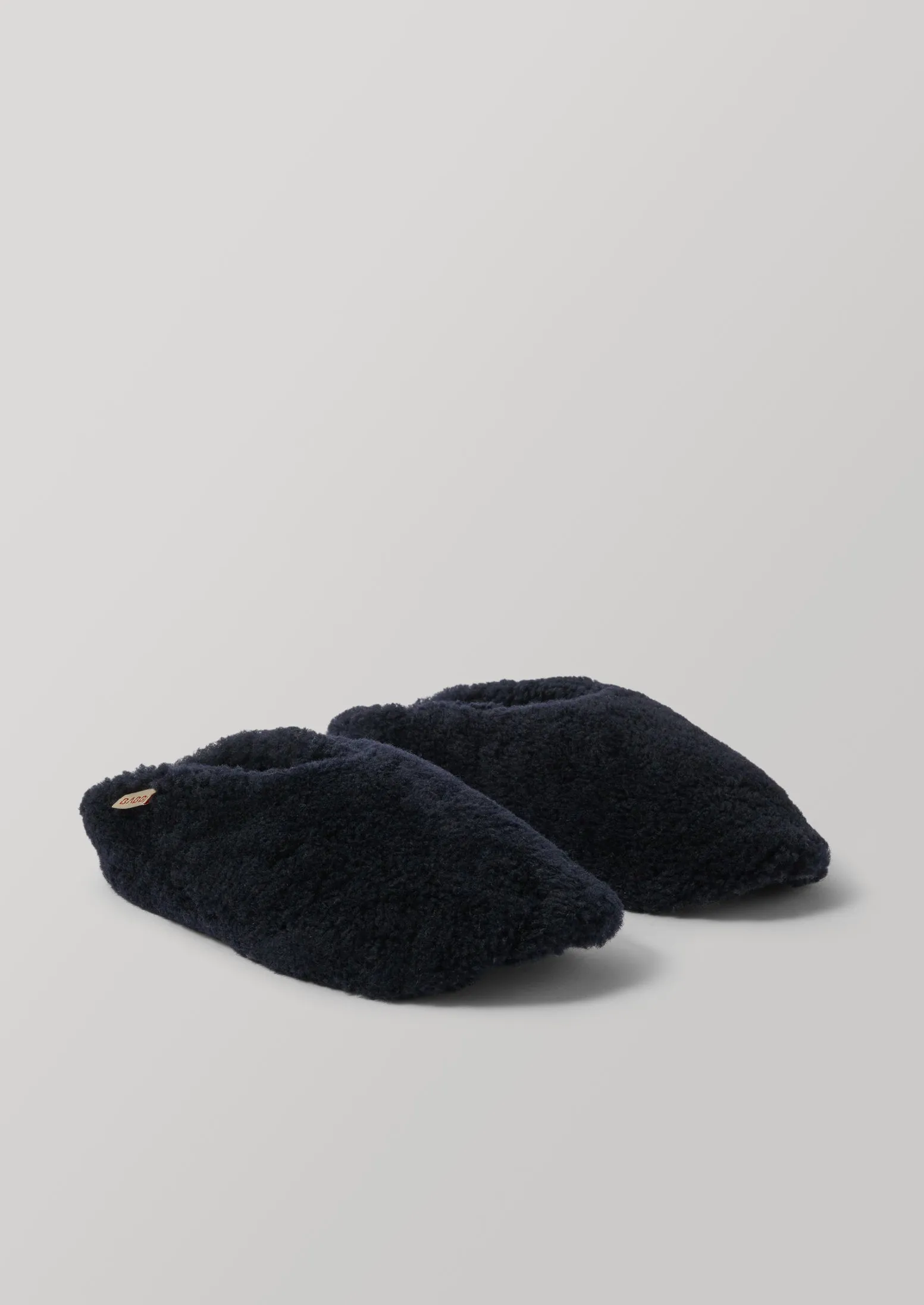 Babbi Sheepskin Slippers | Indigo sold by TOAST