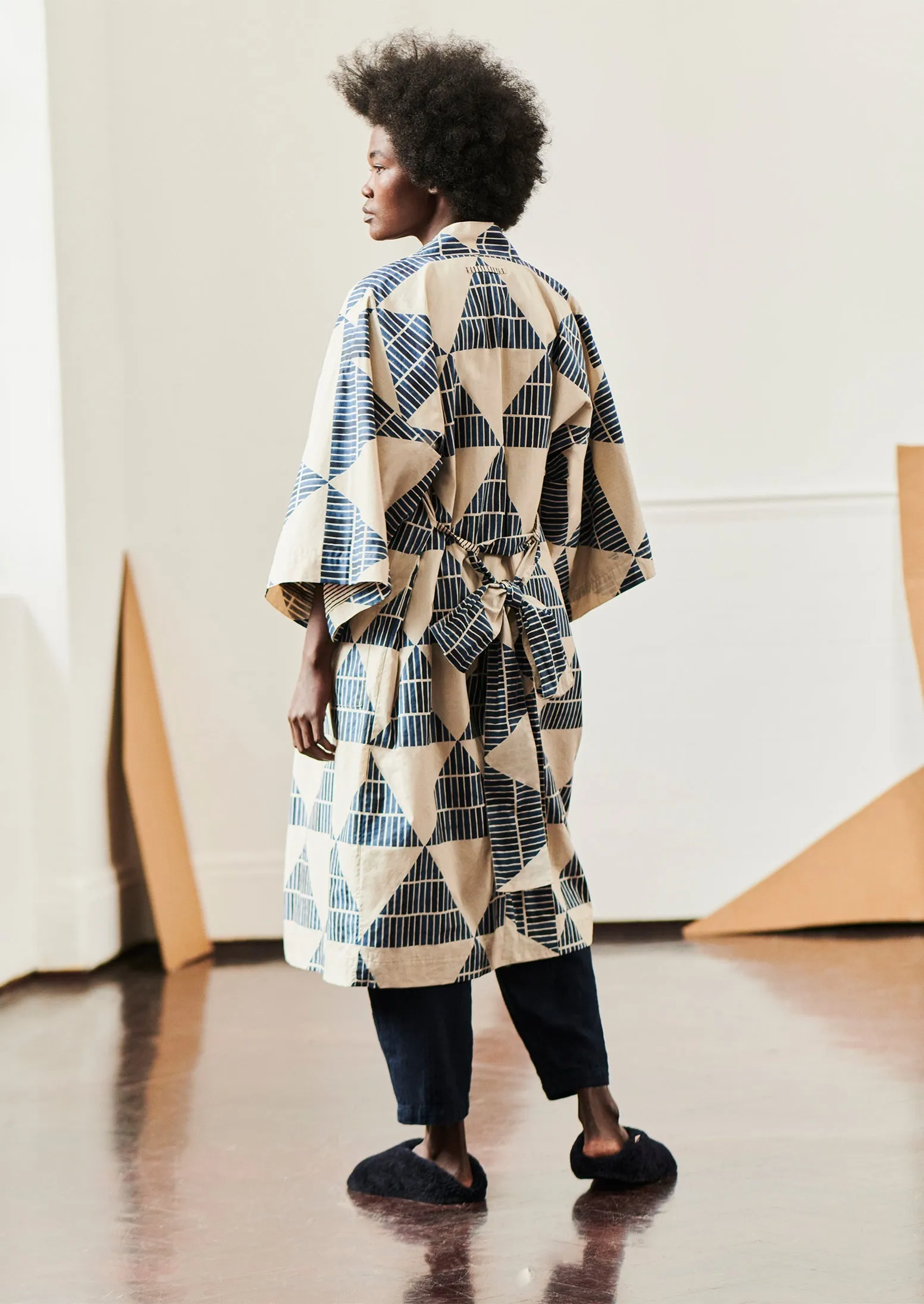 Babbi Sheepskin Slippers | Indigo sold by TOAST product image thumbnail 3