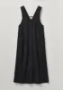 A Line Denim Pinafore Dress | Indigo sold by TOAST