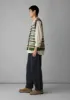 Bill Cotton Wide Leg Trousers | Dark Navy sold by TOAST