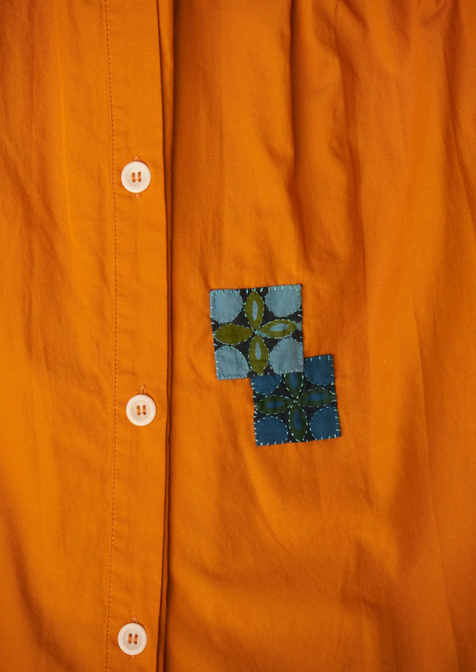 Renewed Pintuck Poplin Dress Size 14 (087) | Marigold sold by TOAST product image thumbnail 3