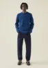 Stripe Donegal Wool Sweater | Blue Multi sold by TOAST