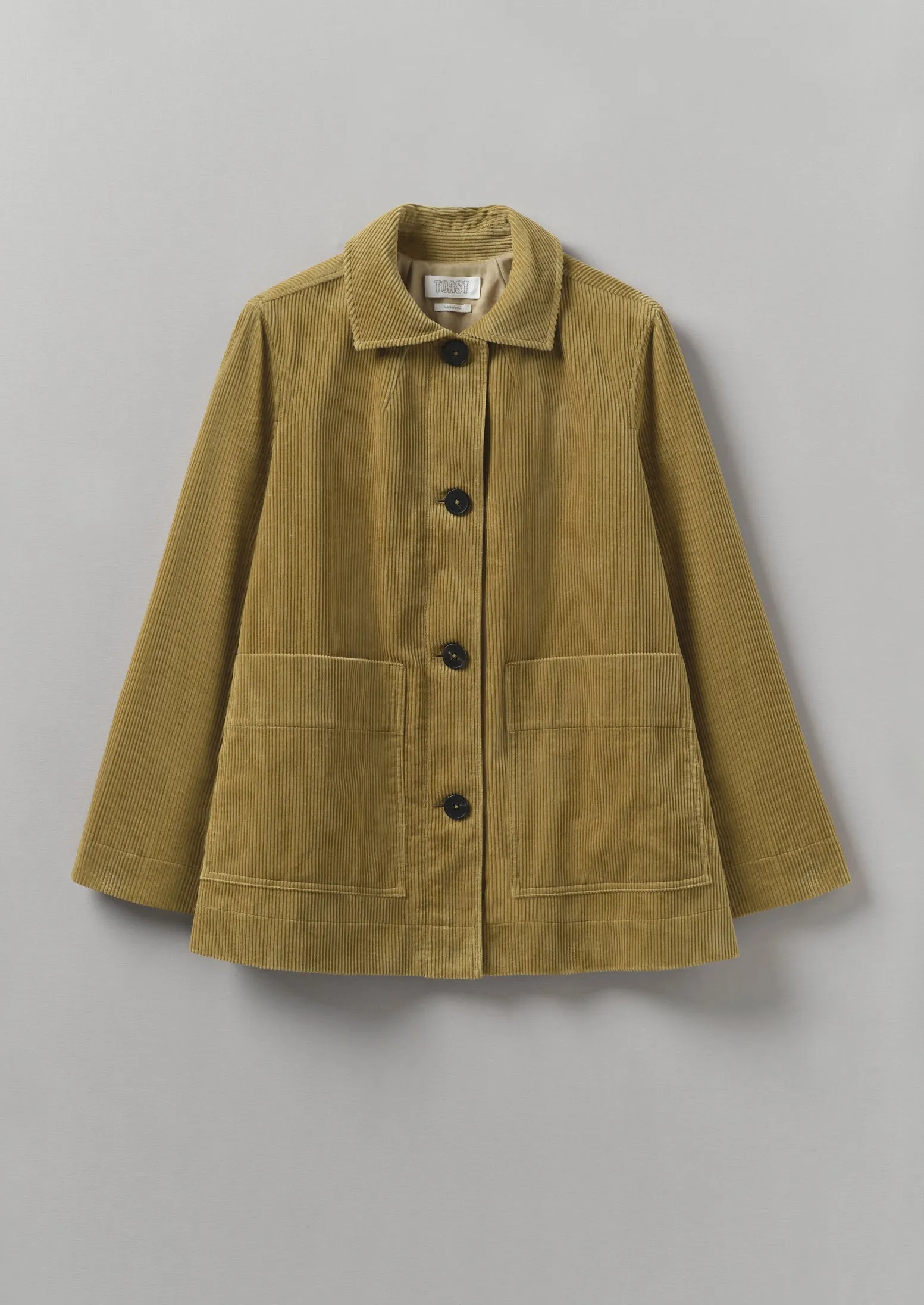 Patch Pocket Cord Jacket | Golden Sand sold by TOAST