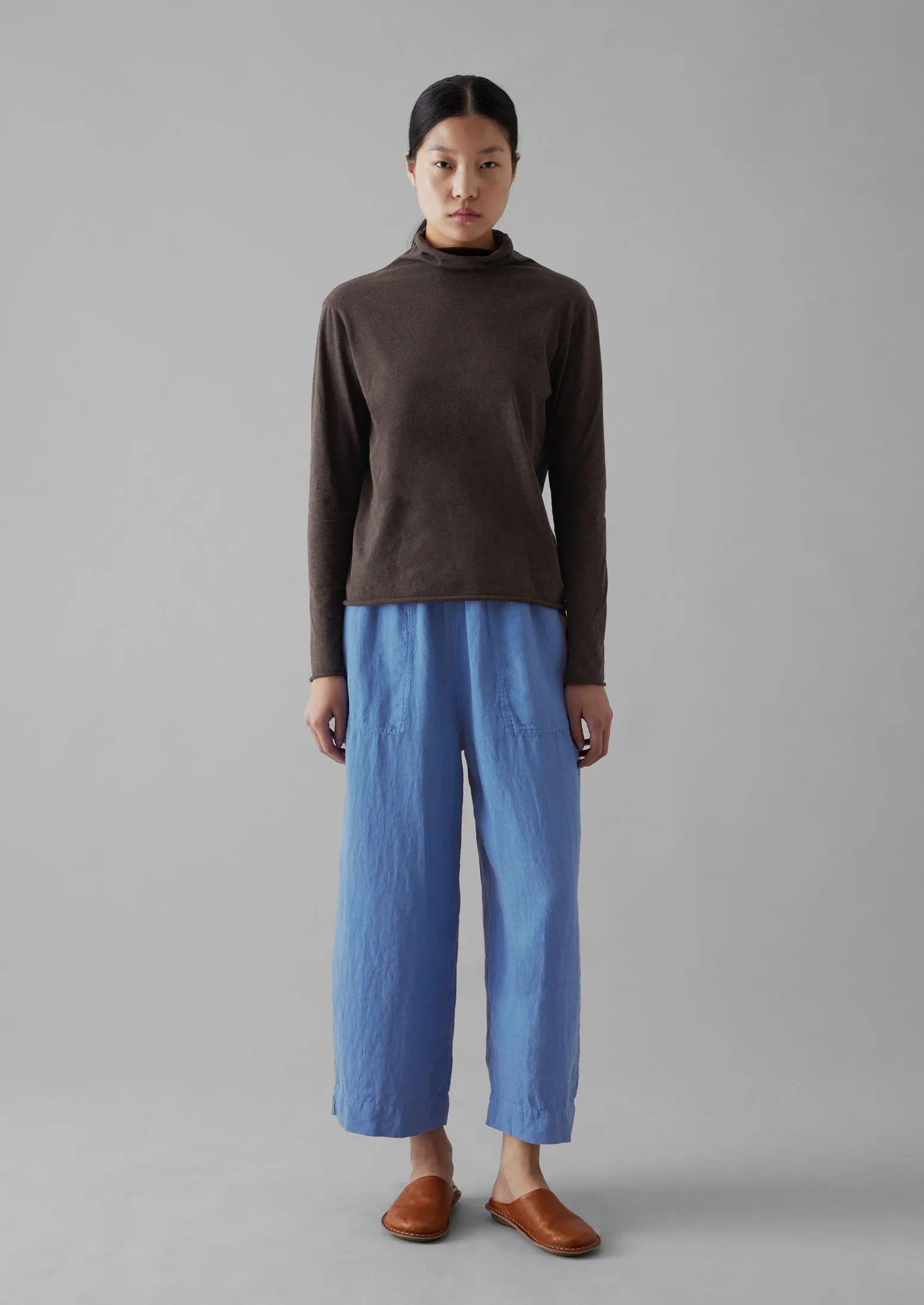 High Neck Soft Cotton Tee | Bark sold by TOAST product image thumbnail 4