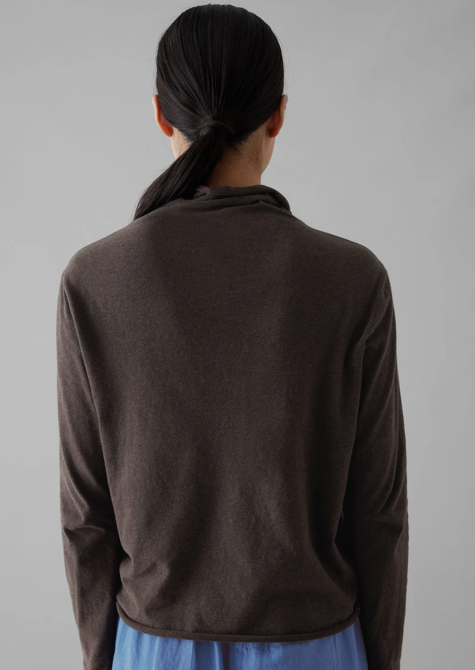 High Neck Soft Cotton Tee | Bark sold by TOAST product image thumbnail 5