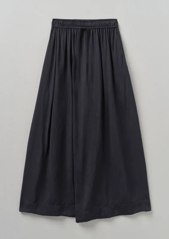 Crinkle Twill Culottes | Midnight made by TOAST