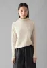 High Neck Soft Cotton Tee | Pebble Moon sold by TOAST