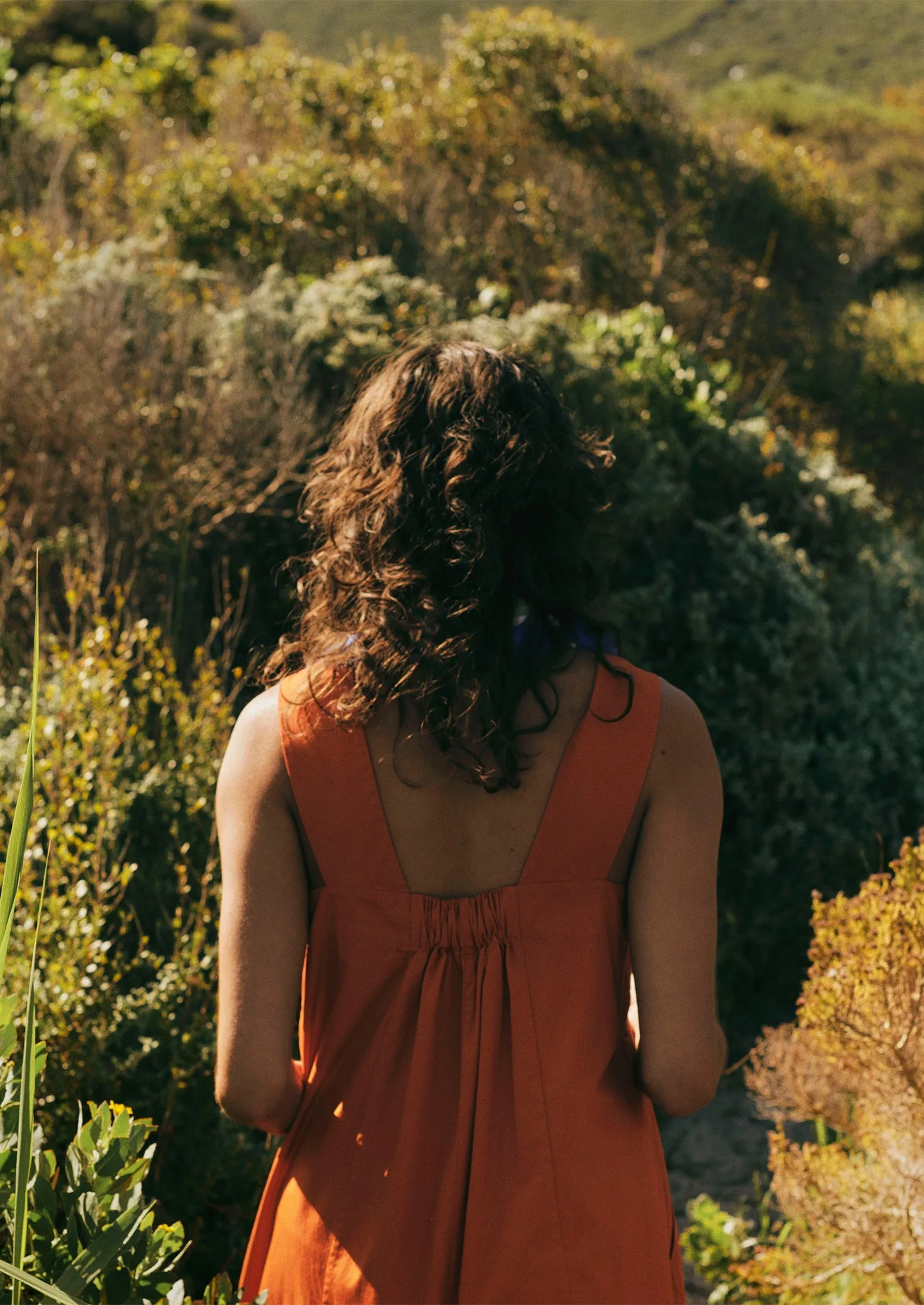 V-Neck Cotton Poplin Jumpsuit | Mango sold by TOAST product image thumbnail 3