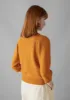 Half Sleeve Fine Alpaca Cardigan | Butternut Yellow sold by TOAST