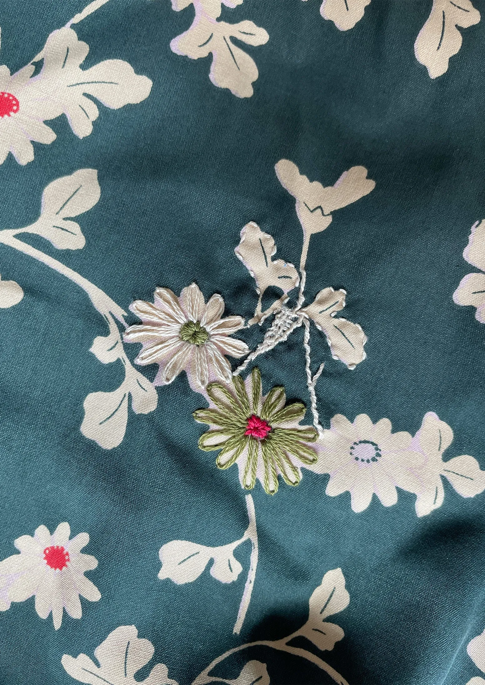 Renewed Trailing Floral Dress Size 14 | Irone Stone sold by TOAST product image thumbnail 2