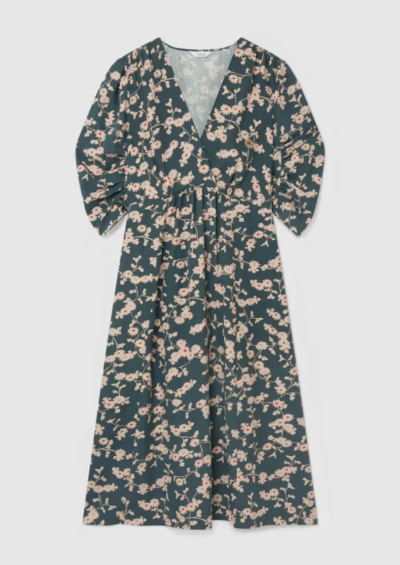 Renewed Trailing Floral Dress Size 14 | Irone Stone sold by TOAST