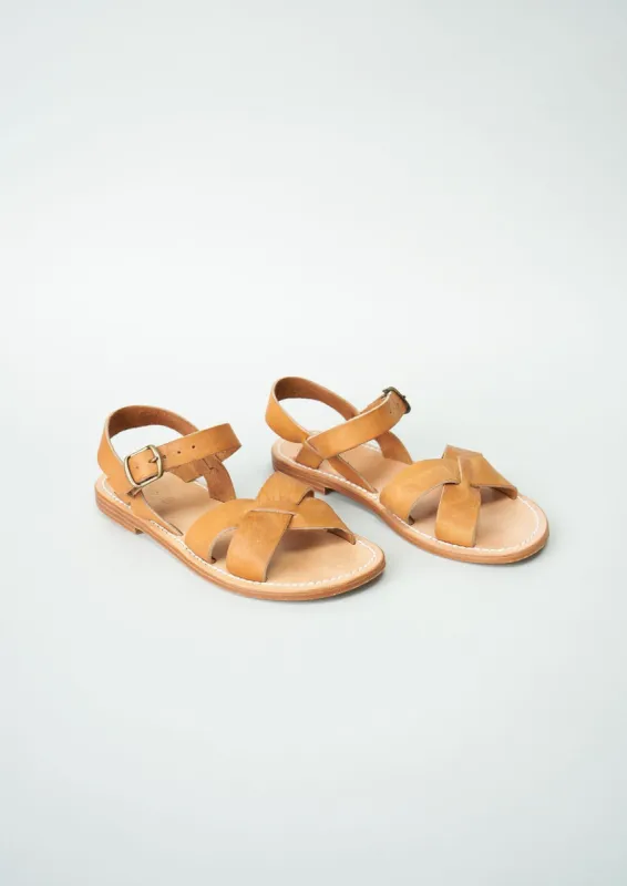 Reworn Pac Sandals Size 36 (013) | Tan sold by TOAST