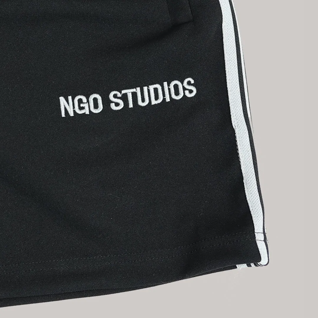 Track Shorts (Black) sold by NGO Studios product image thumbnail 3