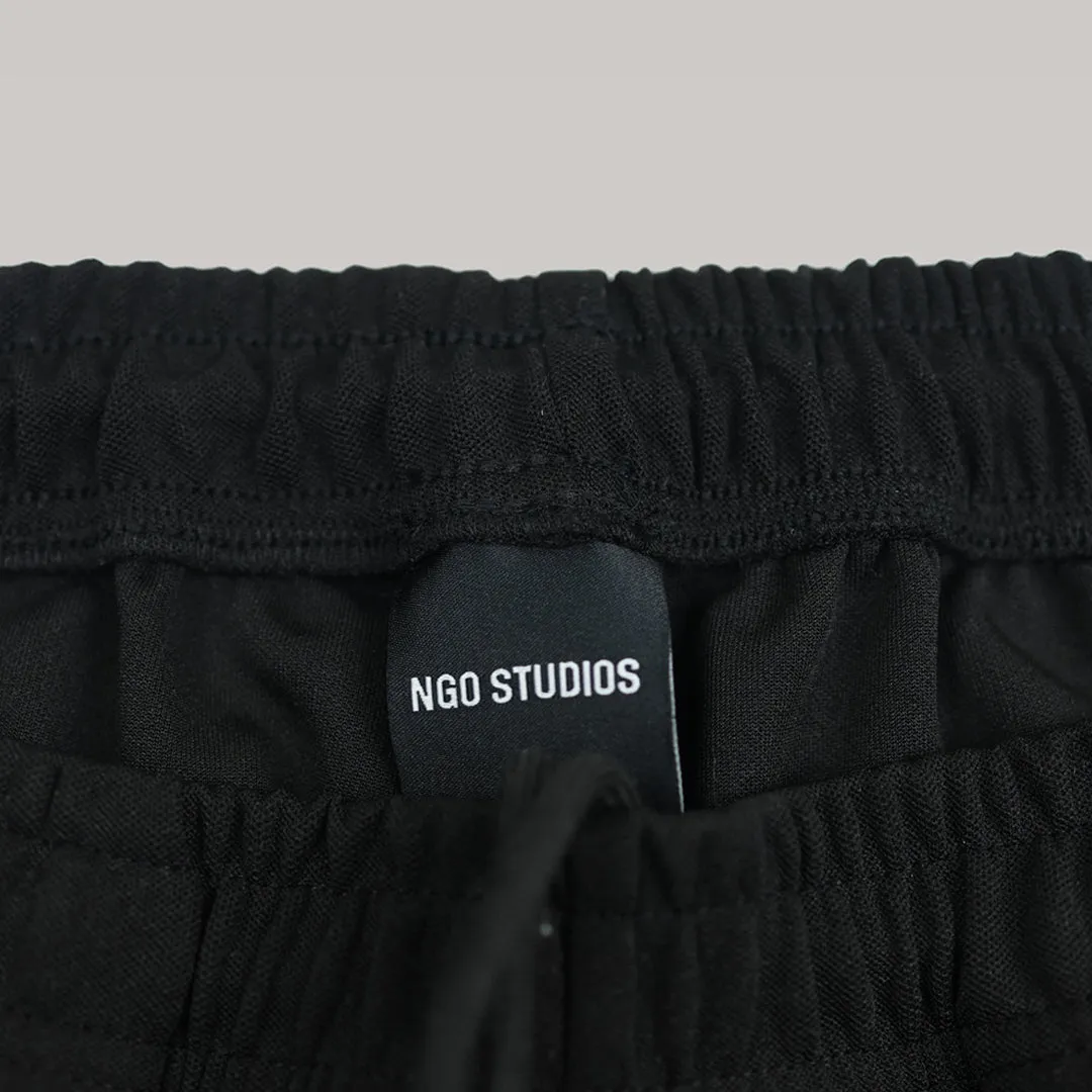 Track Shorts (Black) sold by NGO Studios product image thumbnail 4