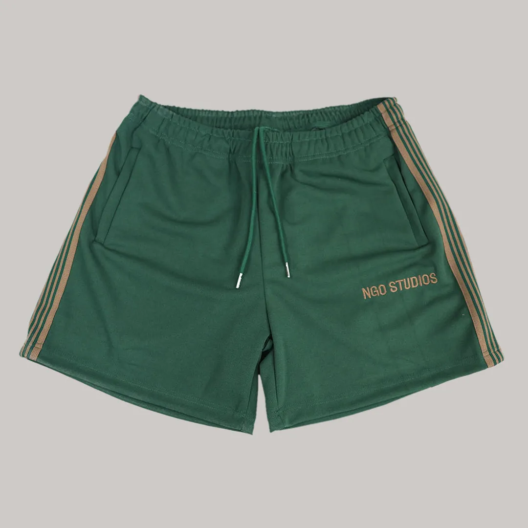 Track Shorts (Forest Green) sold by NGO Studios