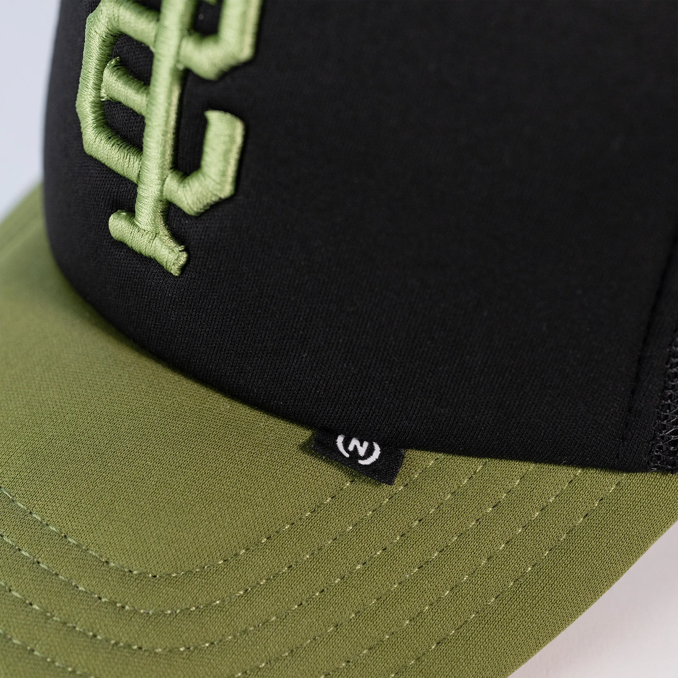 Olive & Black San Francisco Trucker sold by NGO Studios product image thumbnail 5