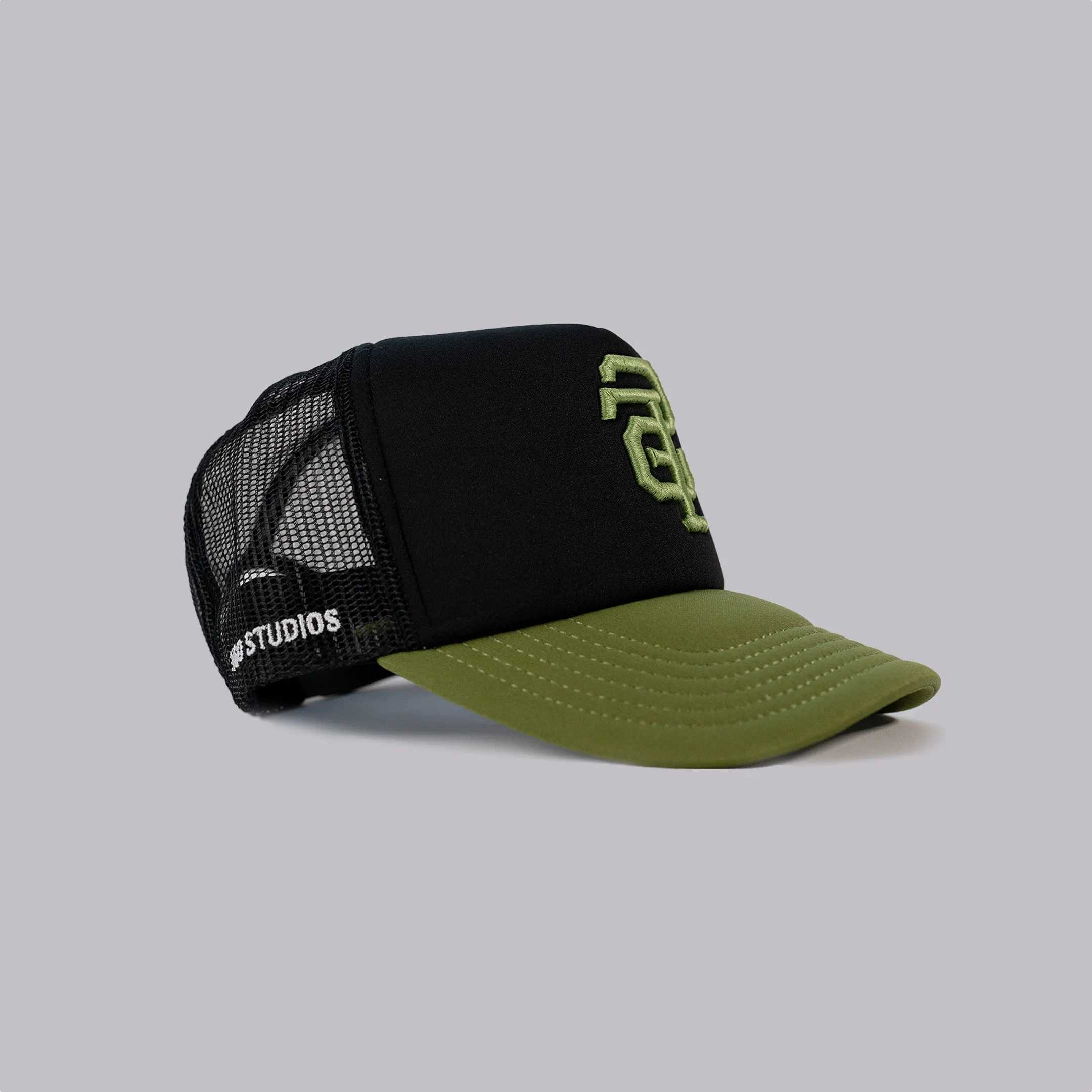Olive & Black San Francisco Trucker sold by NGO Studios product image thumbnail 3