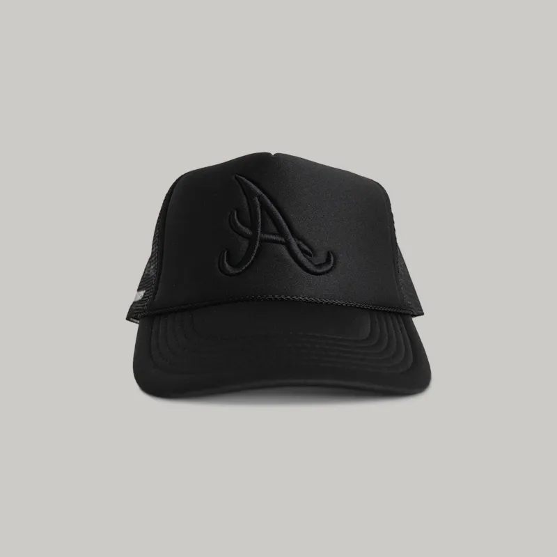 ATL Trucker (Black/Black) sold by NGO Studios