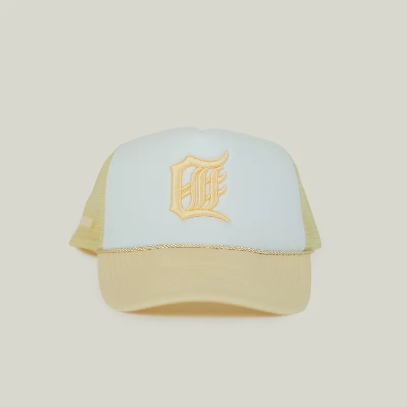 Detroit Trucker (Beige/White) sold by NGO Studios