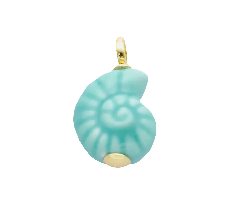 Sea Swirl Charm sold by Get Lucky Charmed
