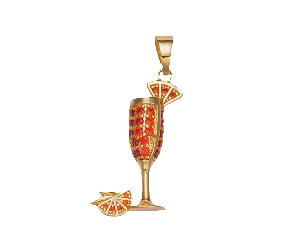 Spritz! O’ Clock Charm sold by Get Lucky Charmed