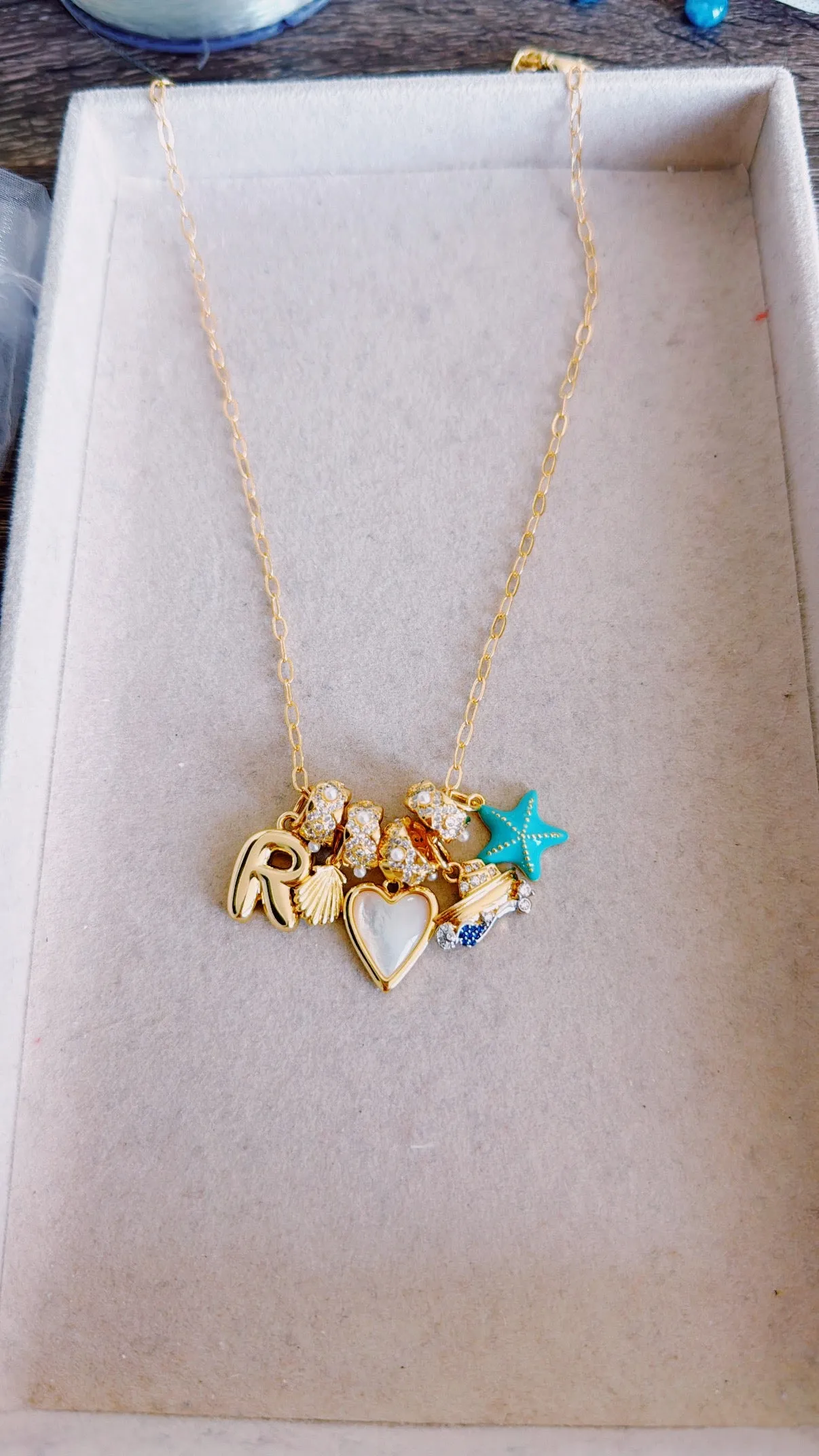 Dainty Bead Stack Chain sold by Get Lucky Charmed product image thumbnail 5