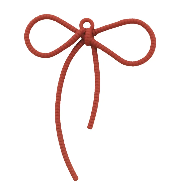 Red Bow Charm sold by Get Lucky Charmed