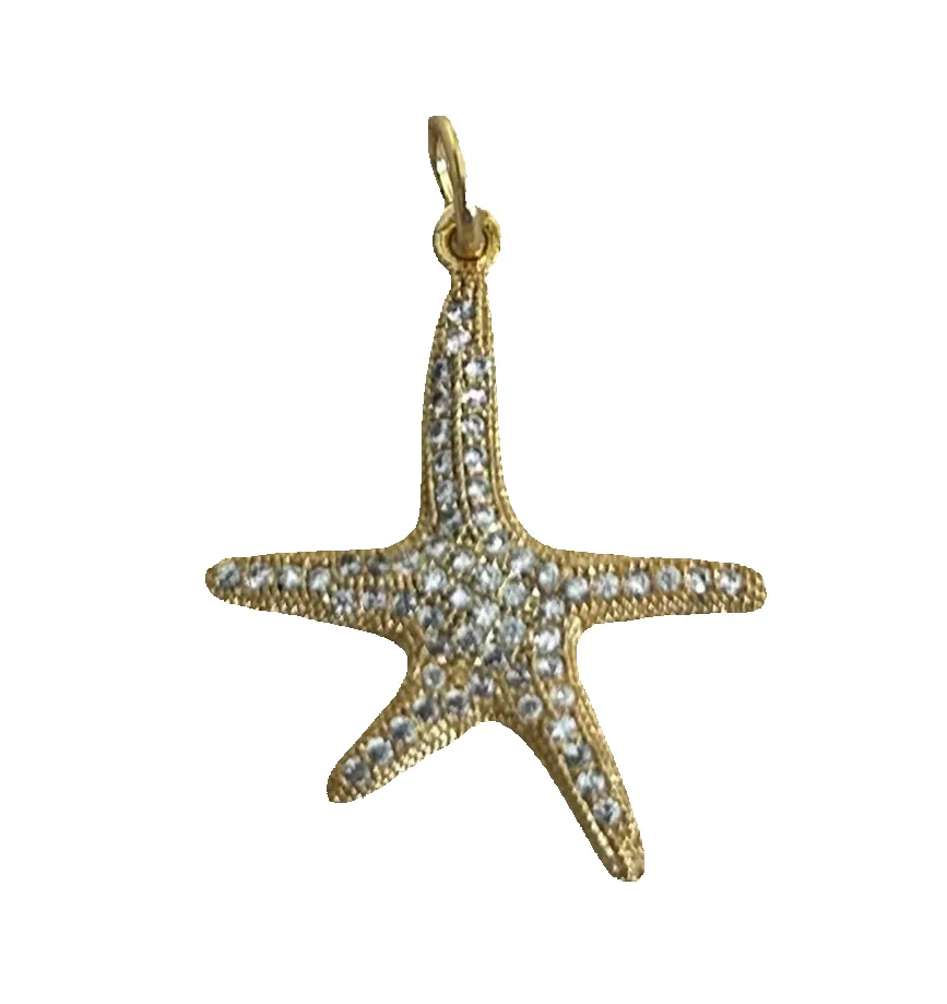 Chunky Starfish Charm sold by Get Lucky Charmed