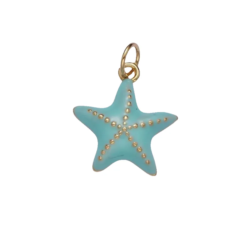 Blue Starfish Charm sold by Get Lucky Charmed