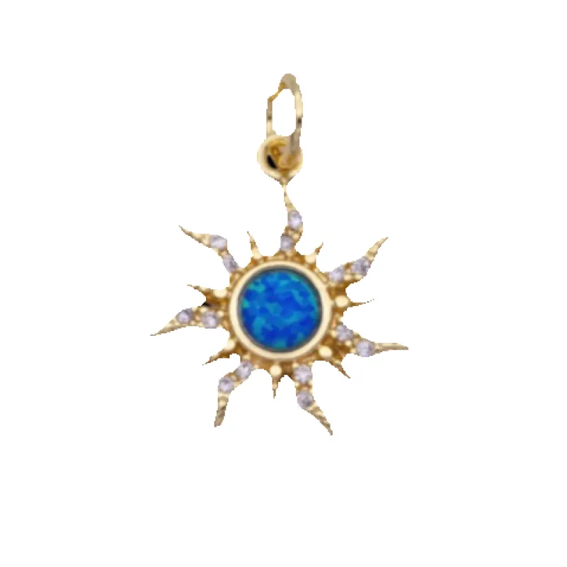 Opal Sun Charm sold by Get Lucky Charmed