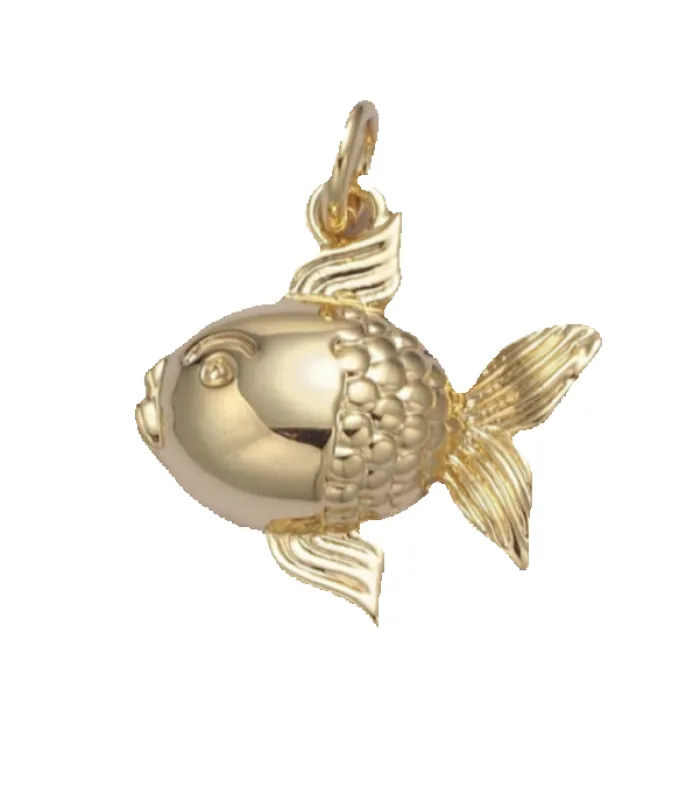 Puffy Fish Charm sold by Get Lucky Charmed