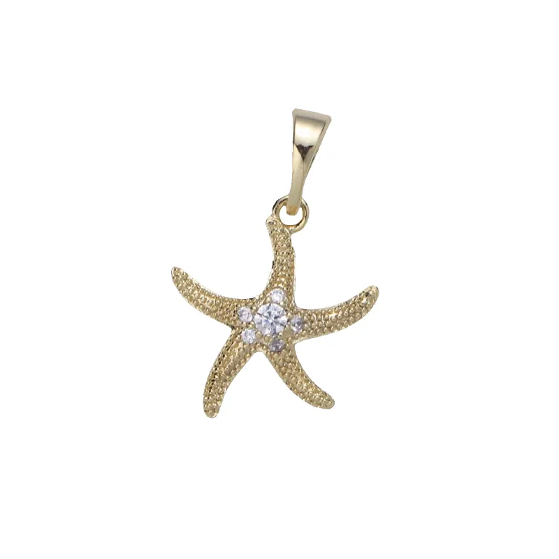 Diamond Starfish Charm sold by Get Lucky Charmed