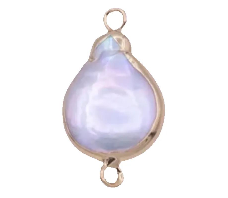 Natural Pearl Charm sold by Get Lucky Charmed