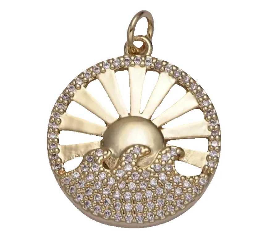 Sun & Surf Charm sold by Get Lucky Charmed