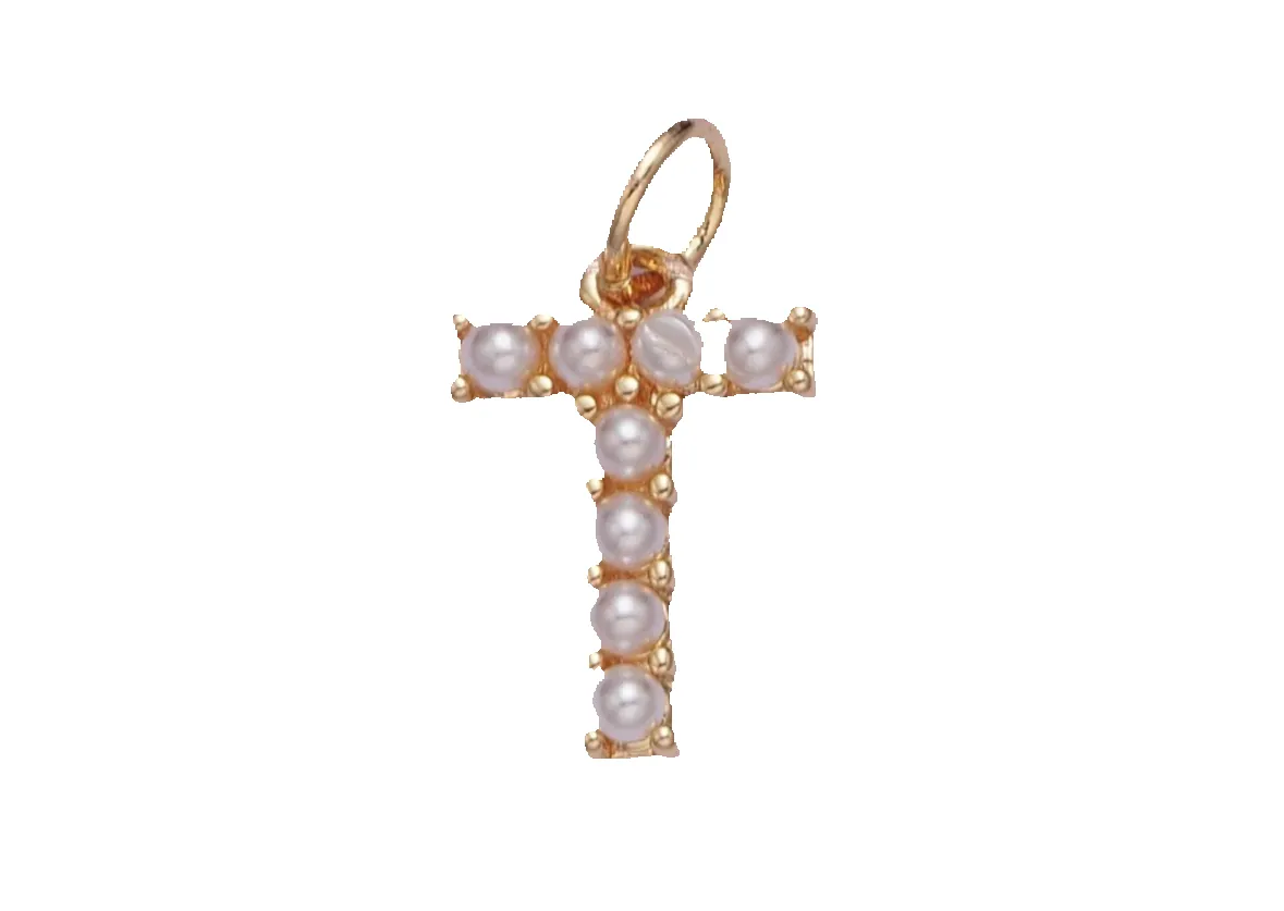 Pearl T initial sold by Get Lucky Charmed