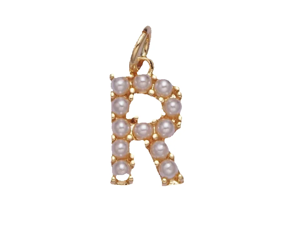 Pearl R initial sold by Get Lucky Charmed