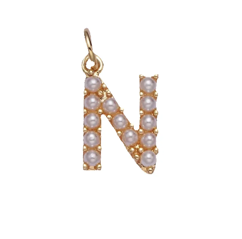 Pearl N initial sold by Get Lucky Charmed