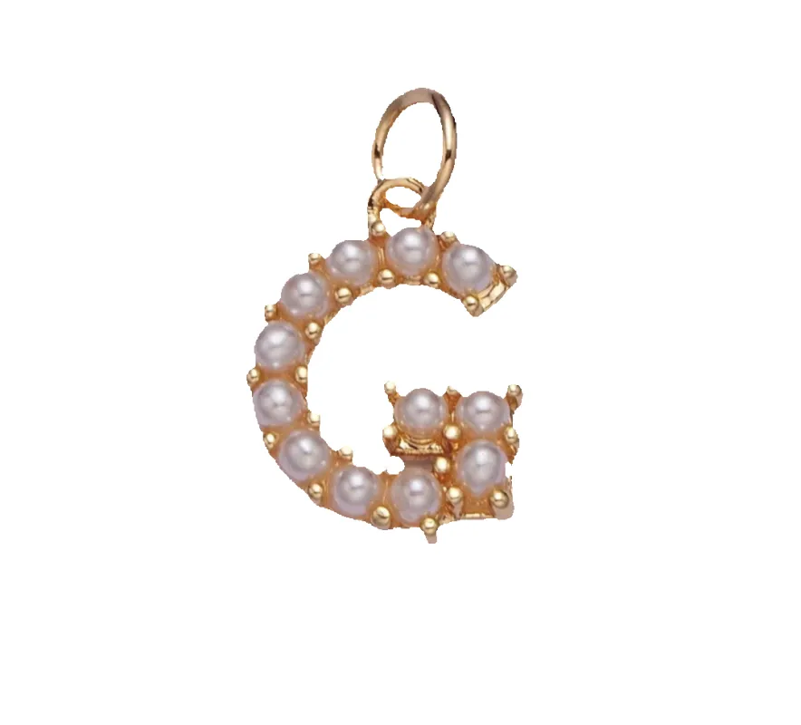Pearl G initial sold by Get Lucky Charmed
