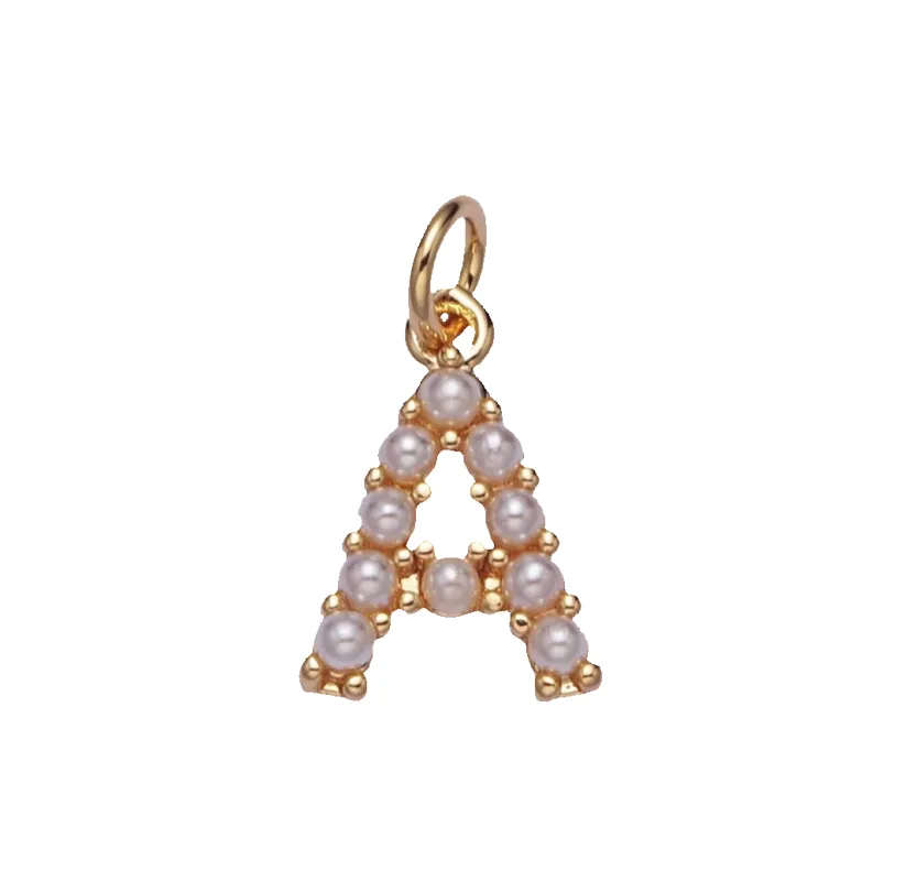 Pearl A Initial sold by Get Lucky Charmed