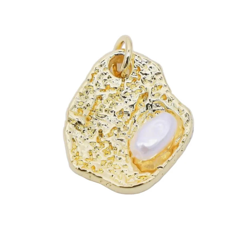 Pearl Molten Pendant sold by Get Lucky Charmed