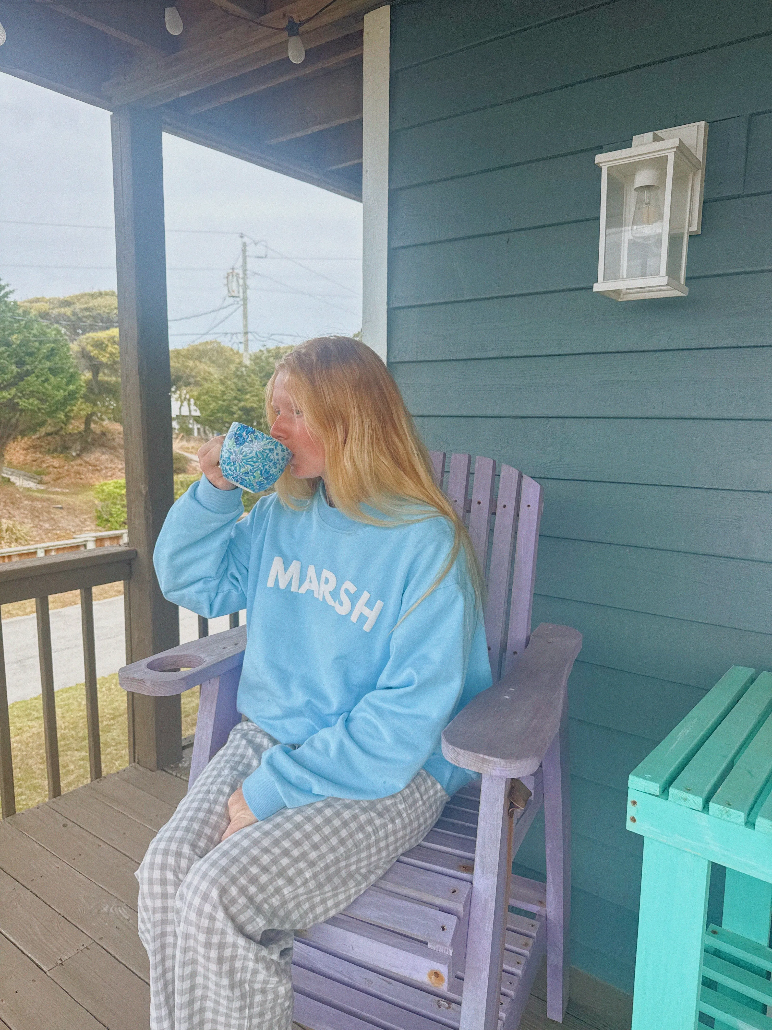 Mahi Blue Mockneck sold by Get Lucky Charmed product image thumbnail 4