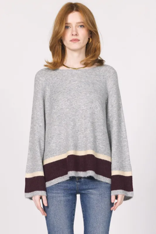 TANEA SWEATER HEATHER GREY sold by Another Love Clothing