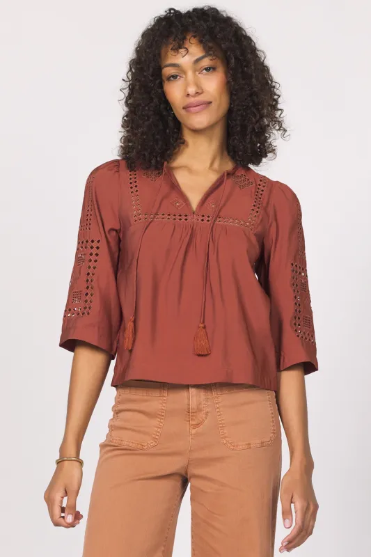 SAMAYA TOP CARMEL sold by Another Love Clothing